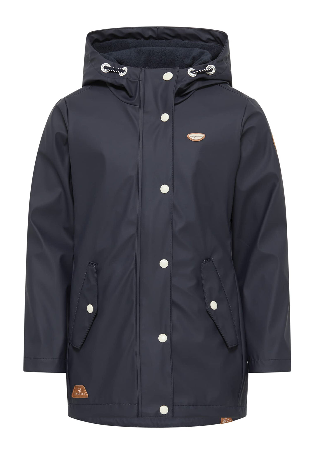 Ragwear Marjanka Mädchen Jacke Regenjacke Übergangsjacke Kinder Regenmantel Mantel Coat 140 Navy, 14