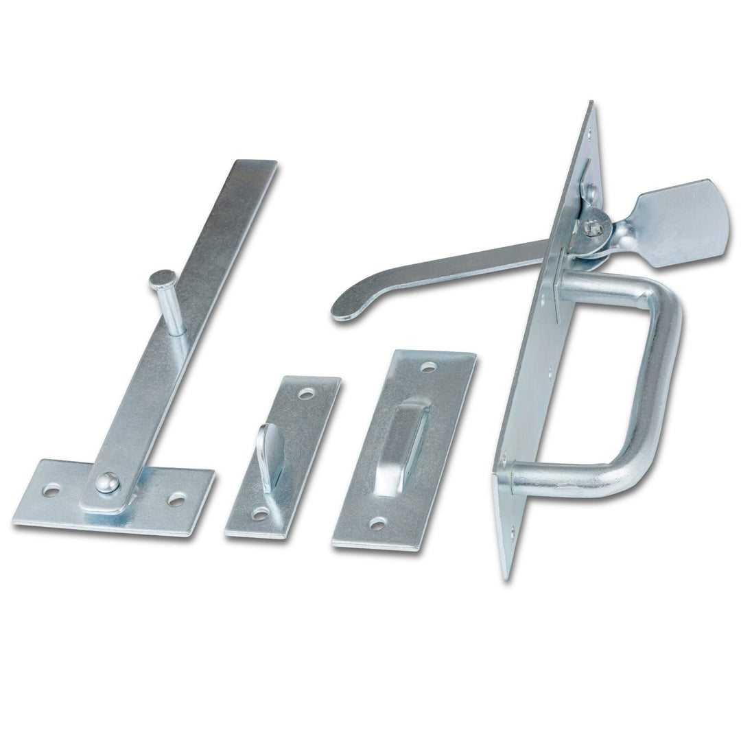 Eden Torriegel, helles Zink (Suffolk Torriegel, helles Zink) Suffolk Latch Bright Zinc, Suffolk Latc