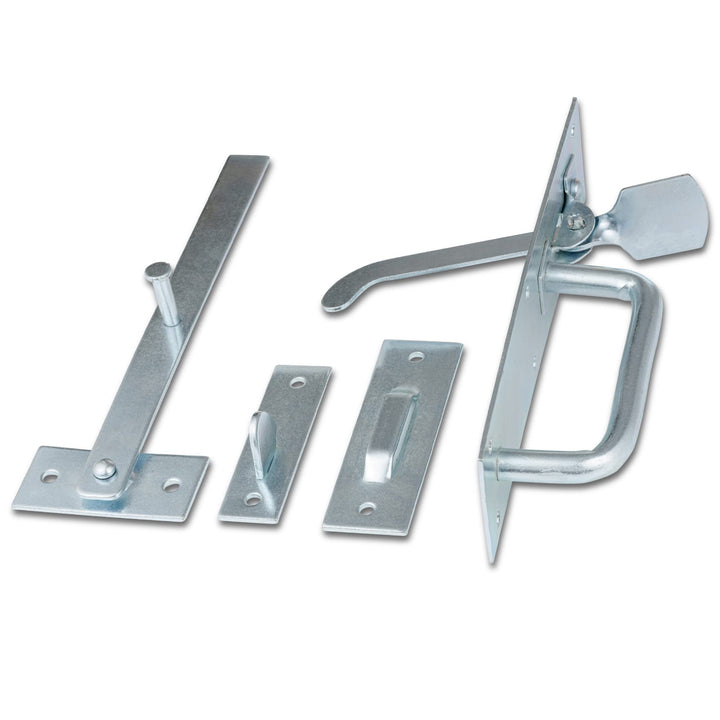 Eden Torriegel, helles Zink (Suffolk Torriegel, helles Zink) Suffolk Latch Bright Zinc, Suffolk Latc
