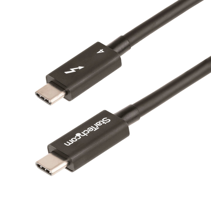 StarTech.com 50 cm Thunderbolt 4 Kabel - 40Gbit/s - 100W PD - 4K/8K Video - Intel-zertifiziert - Kom