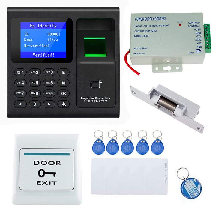OBO HANDS Fehlersicheres Schloss voll Ser Tür Zugangskontrollsystem Kit mit Multifunktionstastatur +