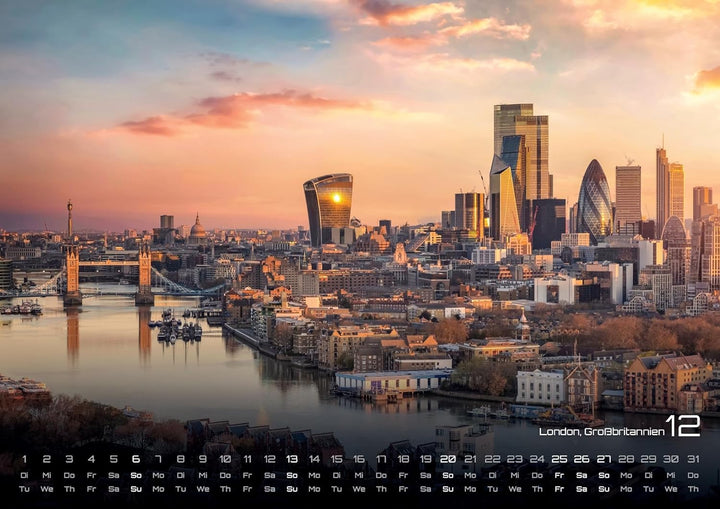 Luftaufnahmen - faszinierende Aufnahmen von oben - ABOVE - 2026 - Kalender DIN A2: Der Wandkalender