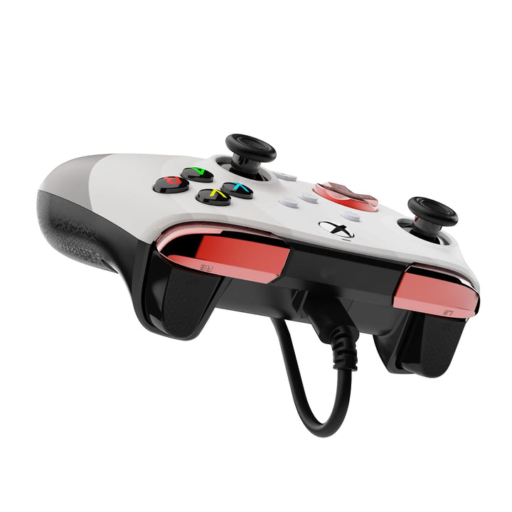 PDP XBX BUNDLE Rematch CONTROLLER and Airlite verkabelt Kopfhörer Radial weiss für Xbox Series X|S,