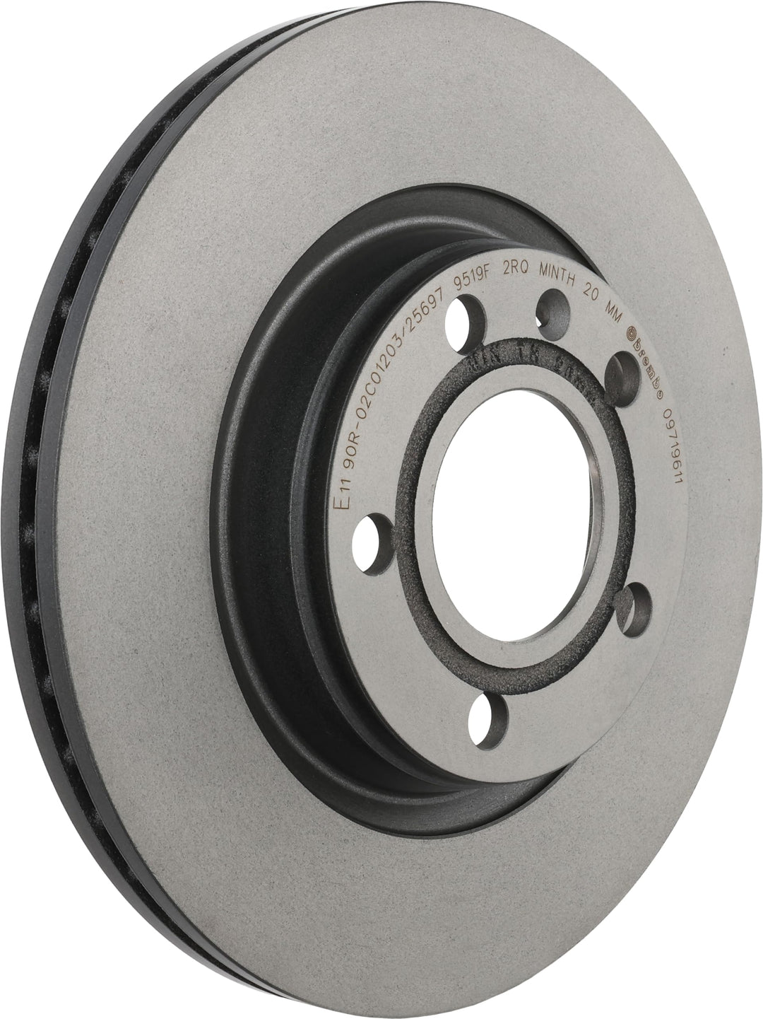Brembo 09.7196.11 Vordere Bremsscheibe, Anzahl 2