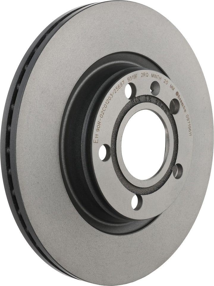 Brembo 09.7196.11 Vordere Bremsscheibe, Anzahl 2