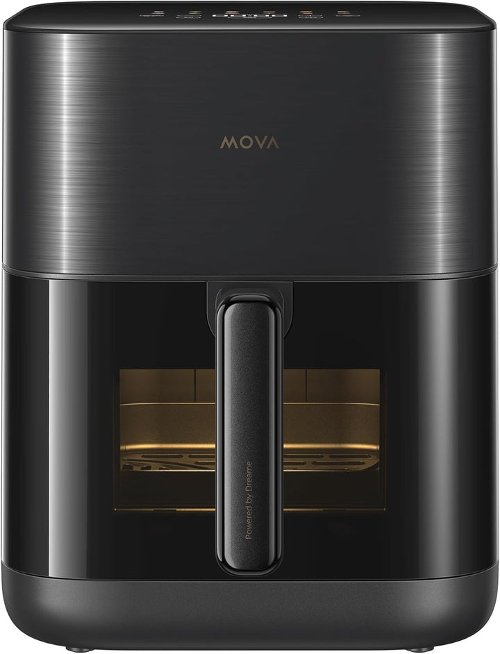 Dreame Mova AeroChef™ FD10 Pro Heissluftfritteuse, Schnelles Knuspriges Garen, ölfreie Fritteuse, 6L
