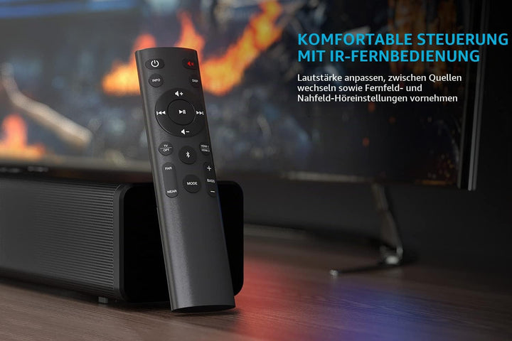CREATIVE Stage 360 2.1 Soundbar mit Subwoofer für TV, PC, Desktop mit Dolby Atmos, Surround Sound,