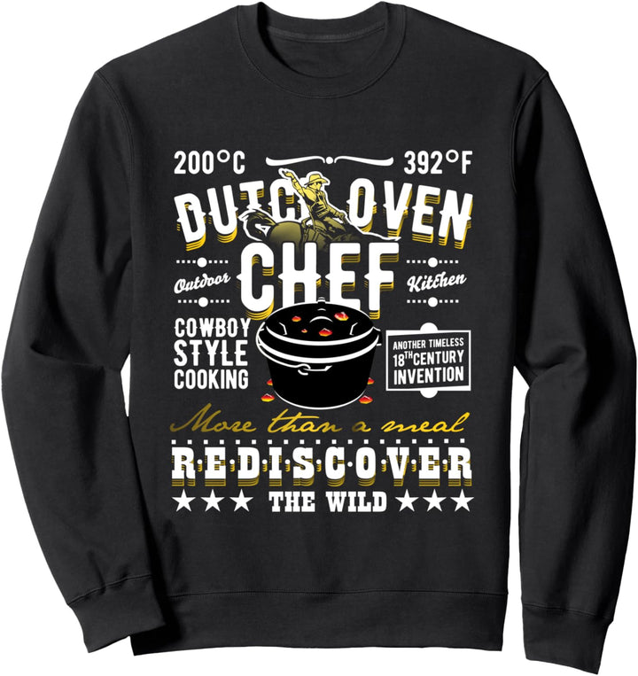 Dutch Oven Design BBQ & Grill Fan Dutch Oven Sweatshirt