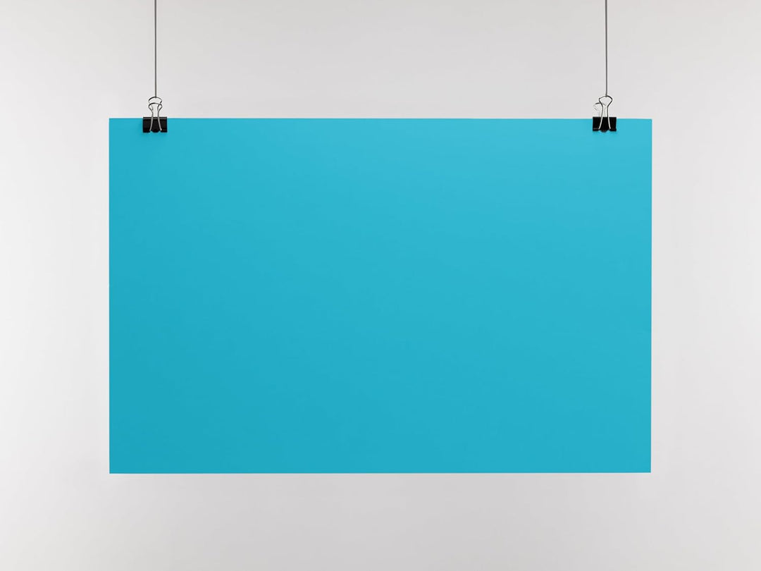 Tonkarton - Tonpapier - Tonzeichenpapier - 100 Blatt DIN A2-160g/m² Farbe: Lisbon-königsblau, Lisbon