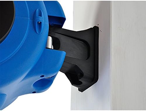 Druckluft Industrie Schlauchaufroller Schlauchtrommel 12 bar mit 180° Wandhalter 20m von RP-TOOLS