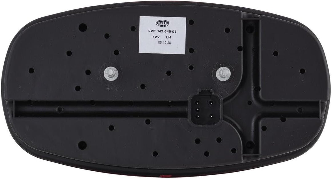 HELLA - Heckleuchte - Cargoluna - Glühlampe - 24/12V - Anbau/geschraubt - Lichtscheibenfarbe: mehrfa