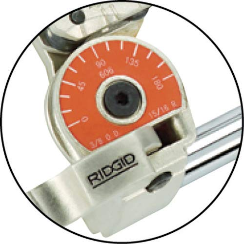 RIDGID 38033 Modell 604 Edelstahlbiegezange, Rohrbiegezange für 1/4", Edelstahlbieger von 90 bis 180