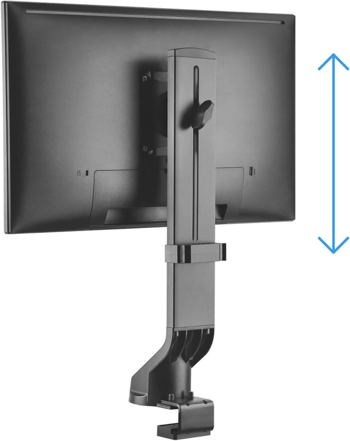 Maclean MC-853 1-Fach Monitorhalterung Tischhalterung mit Computertisch Halterung 17 bis 32" VESA 75