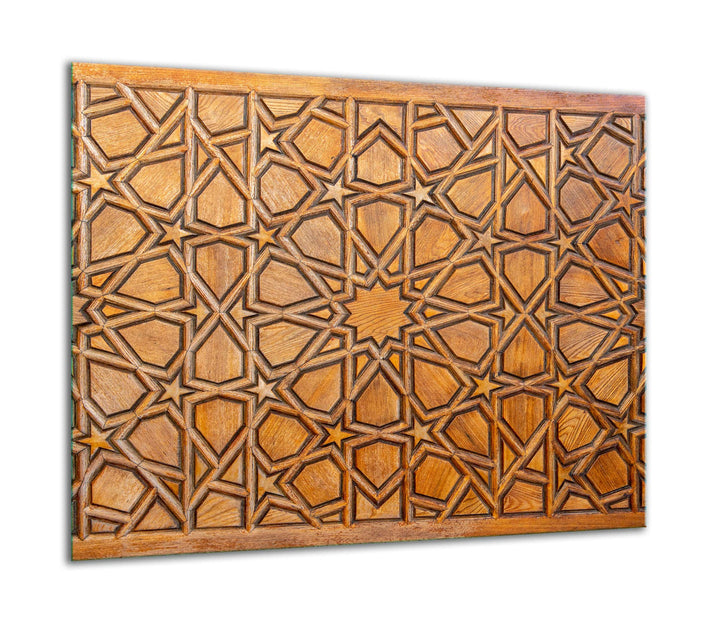 TMK ArtDeko Herdabdeckplatte 1 Teilig 60x52 cm - Spritzschutz Herdabdeckung – Herdschutz aus Sicherh