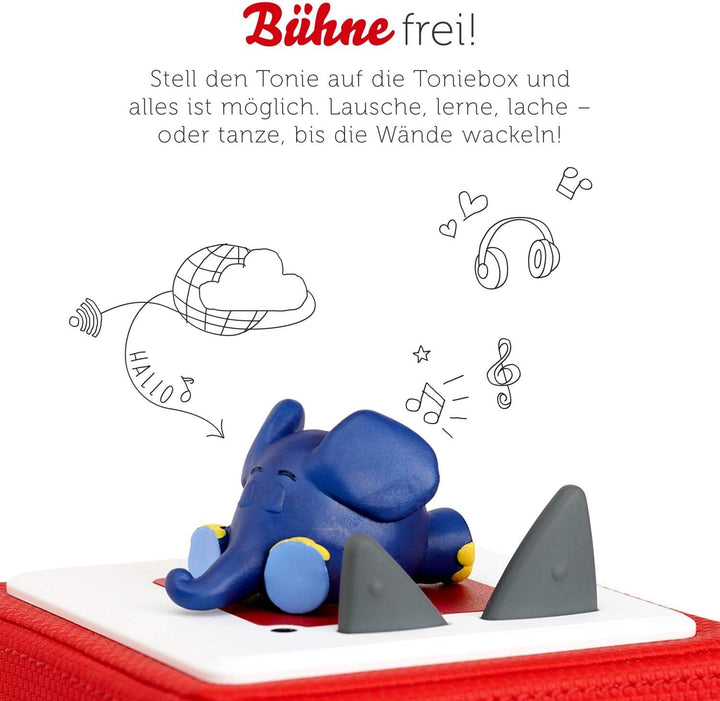 tonies Hörfiguren für Toniebox, Die Sendung mit dem Elefanten – Schlaf schön!, Hörbuch mit Liedern f