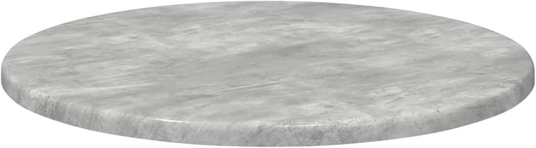 Homgoday Tischplatte Betongrau 40 x 40 x 1.5 cm Holzwerkstoff Desktop Model880384
