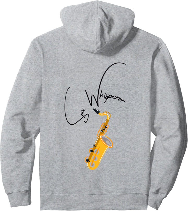 Sax Whisperer, Saxofon Musiker Saxophon Pullover Hoodie