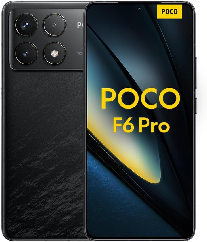 Poco F6 Pro Smartphone, 12+256GB Handy ohne Vertrag, 120Hz 6,67" WQHD+ AMOLED Display, 50MP OIS Drei