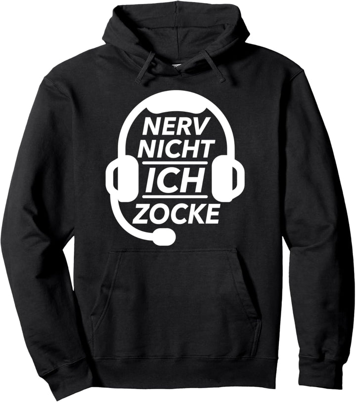 Nerv Nicht Ich Zocke Gamer Gaming Geburtstag Geschenk Idee Pullover Hoodie