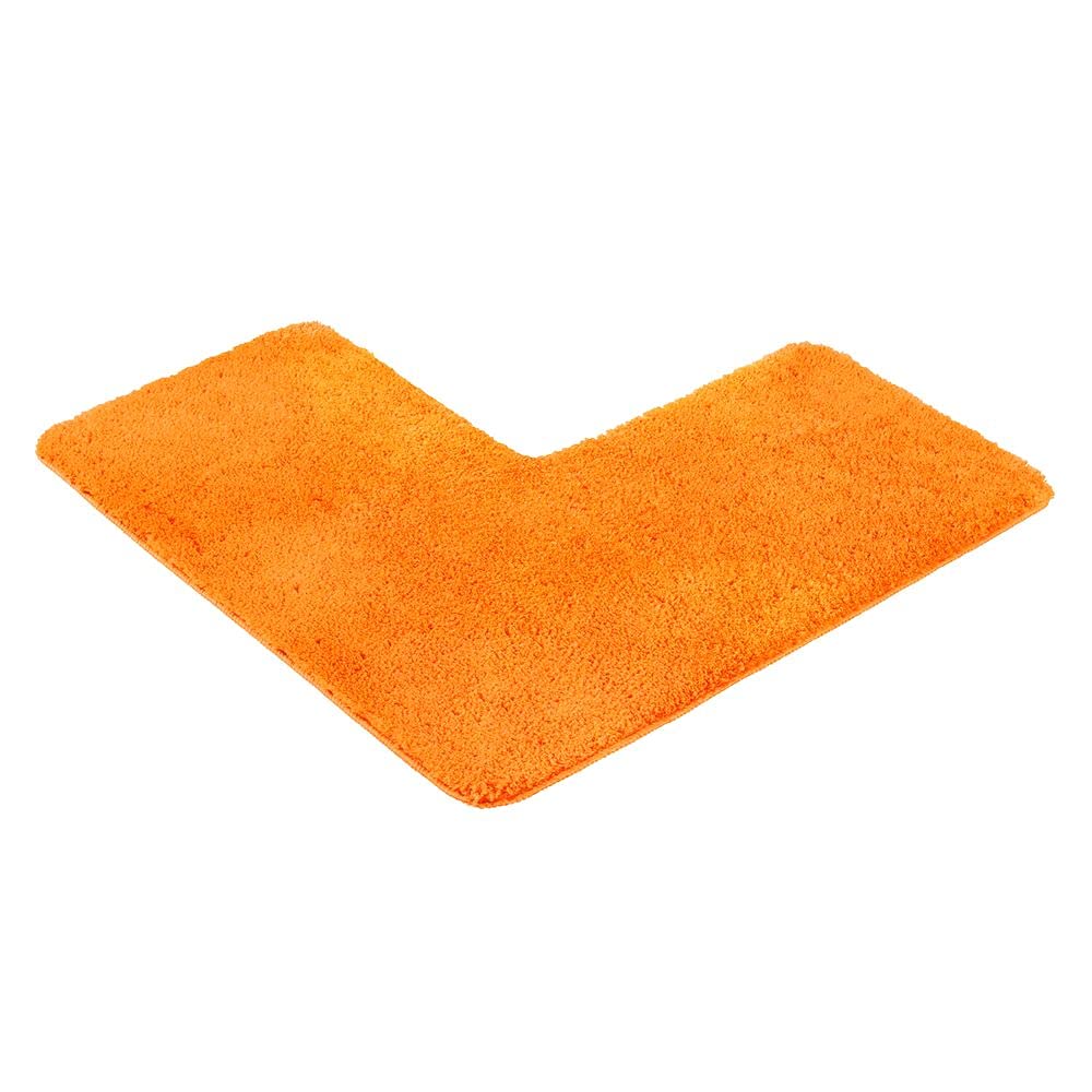 PANA Flauschiger Duschvorleger mit Eckausschnitt • Badematte in versch. Farben und Grössen • Badtepp
