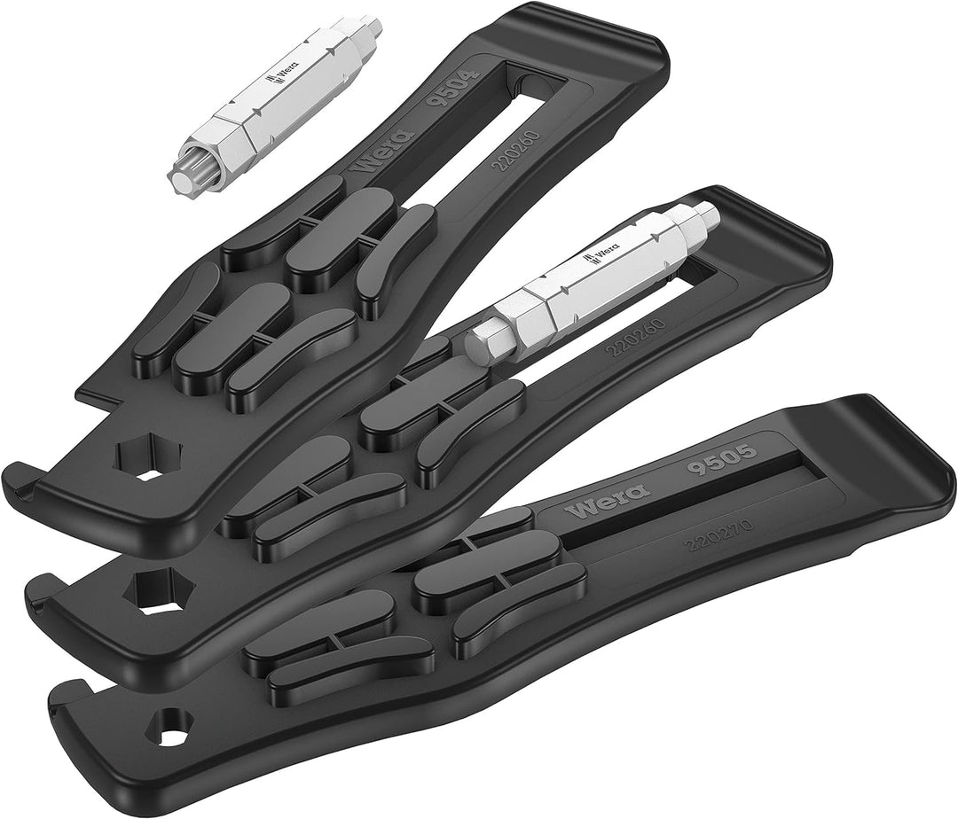 Wera 05004182001 Bicycle Set 15, Reifenheber Set, 5-teilig Reifenheber Satz, 5-teilig Bicycle Set 15