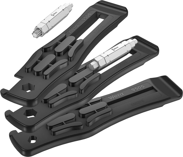 Wera 05004182001 Bicycle Set 15, Reifenheber Set, 5-teilig Reifenheber Satz, 5-teilig Bicycle Set 15