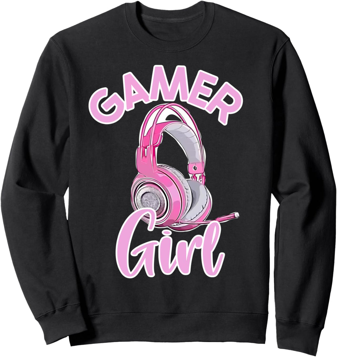 Nette Gaming Girl Grafik Gamer Girl Geschenkidee Sweatshirt
