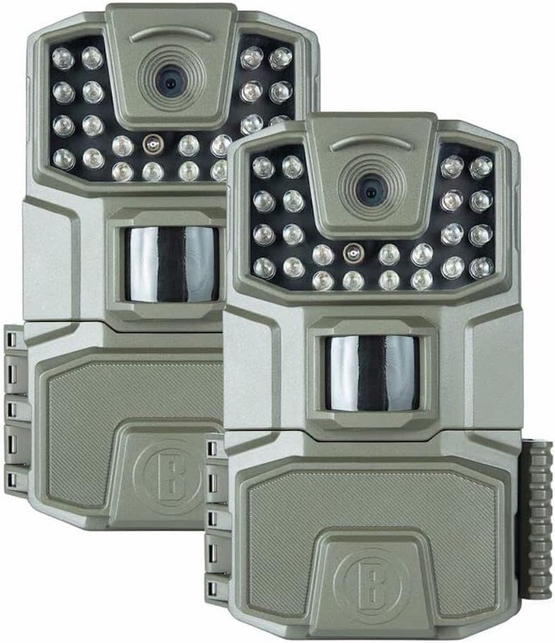 Bushnell - Spot-On 2er-Pack - Trail-Kamera - IR-LEDs mit hoher Leistung für bessere Reichweite bei N
