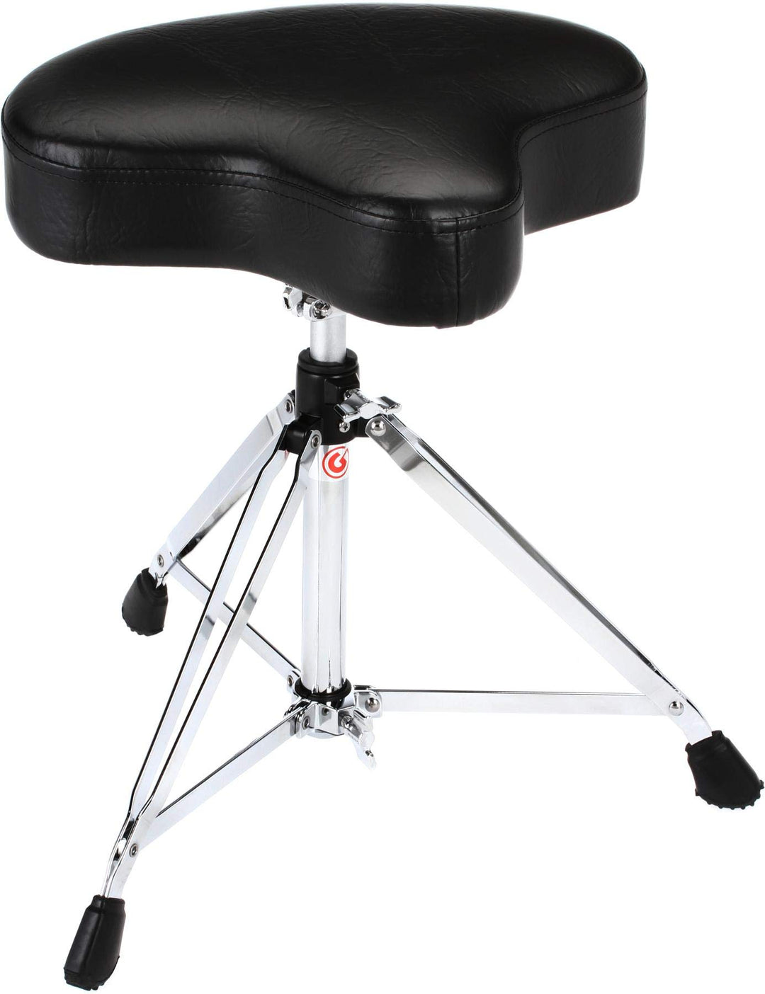 Gibraltar GI806604 Schlagzeughocker 6000 Serie 6608 Moto Seat Mehrfarbig Einzelbett, Mehrfarbig Einz