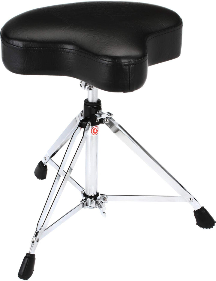 Gibraltar GI806604 Schlagzeughocker 6000 Serie 6608 Moto Seat Mehrfarbig Einzelbett, Mehrfarbig Einz