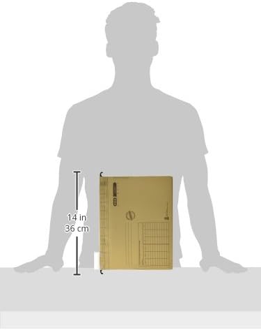 Elba Kredit- Personalhefter A4, aus Karton, 4 Kfm. Heftungen, braun, 5 Stück 5er Pack Kredit- und Pe