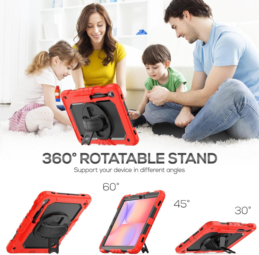 SEYMAC Hülle für Samsung Galaxy Tab S10 Lite / S10 FE / S9 FE 10,9 Zoll / S9 11 Zoll, Stossfeste Hül