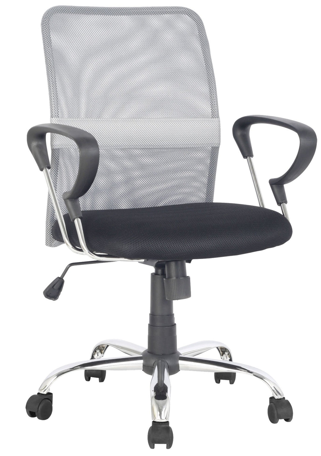 SixBros. Bürostuhl Grau/Schwarz - H-8078F-2/2060, Grau/Schwarz