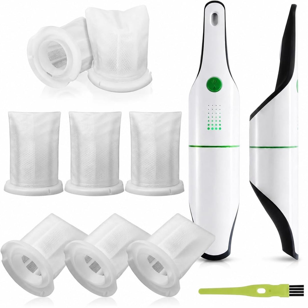 8 Stück Filter für Vorwerk Kobold VC 100 mit 1 Reinigungsbürste, Filter Set Akkusauger Akku Staubsau