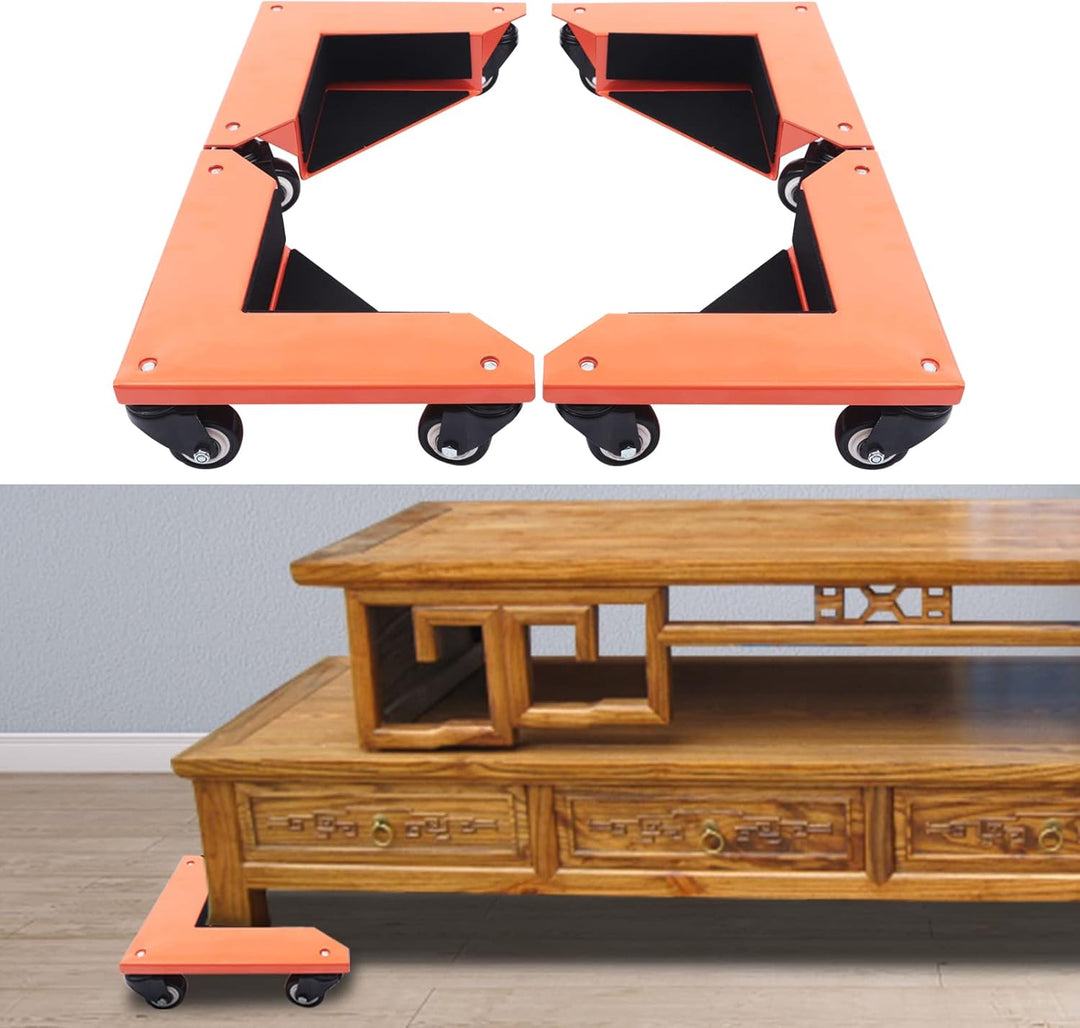 Schreibtisch Schrank Ecke Mover Dolly Möbel Dollies Roller für Möbel Umzugswagen (Set von 4),MöBeltr
