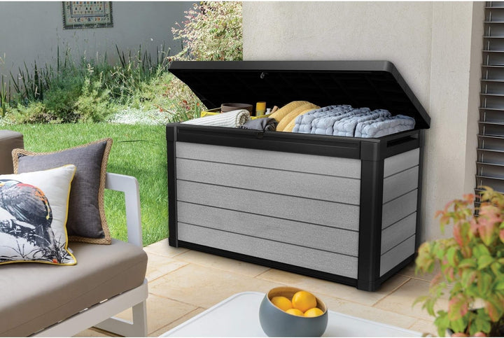 KETER 238113 Kofferraum, grau, 122.9 X 62.1 x 70.6 cm 122.9x62.1x70.6 cm, 122.9x62.1x70.6 cm