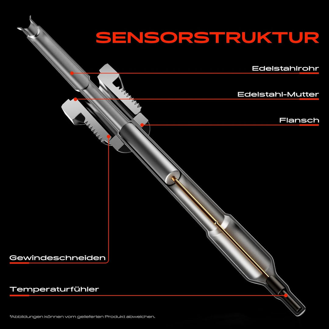 Abgastemperatursensor für A4 8K2 8KH 8K5 A5 8T3 8F7 8TA 8T3 8F7 A6 4F2 4FH 4F5 Q5 8R Q7 4L T-o-u-a-r