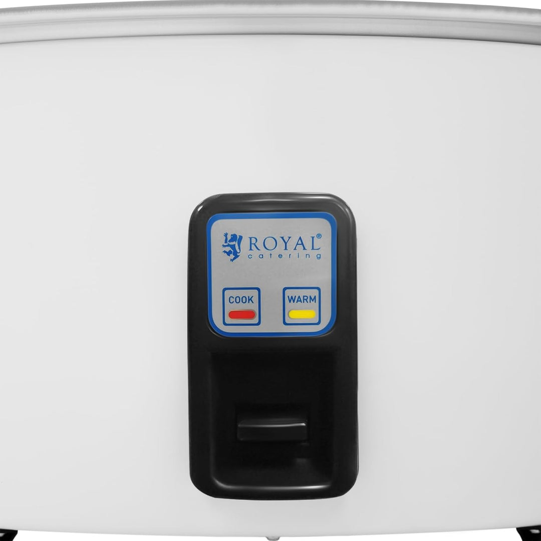 Royal Catering RCRK-13L Gastro Reiskocher Elektrisch Dampfkocher Reiskochtopf Gemüsegarer 13 L 1.950