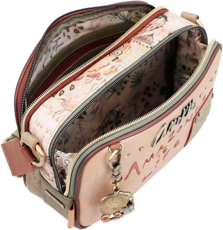 Anekke Damen 36723-183 Umhängetasche Mehrfarbig 23 x 16 x 7 BANDOLERA, bunt
