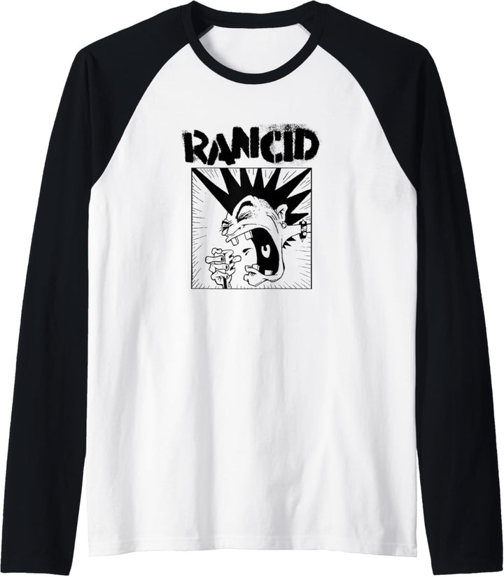 Rancid - Official Merchandise - Microphone Raglan