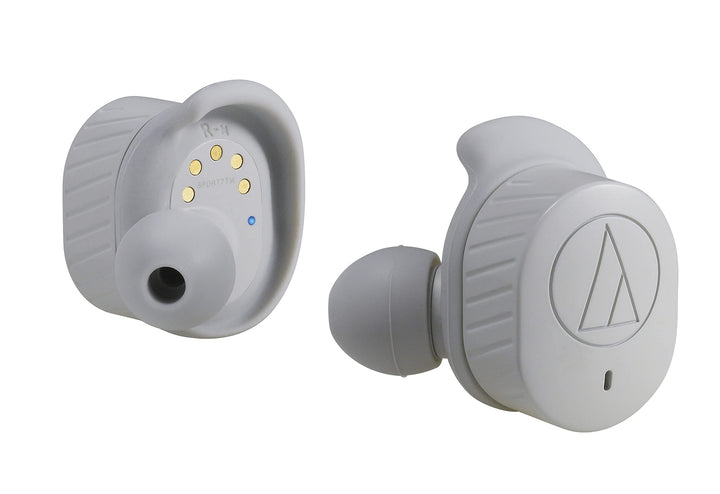 Audio-Technica ATH-SPORT7TW Wireless Sport-Kopfhörer - Grau, grau