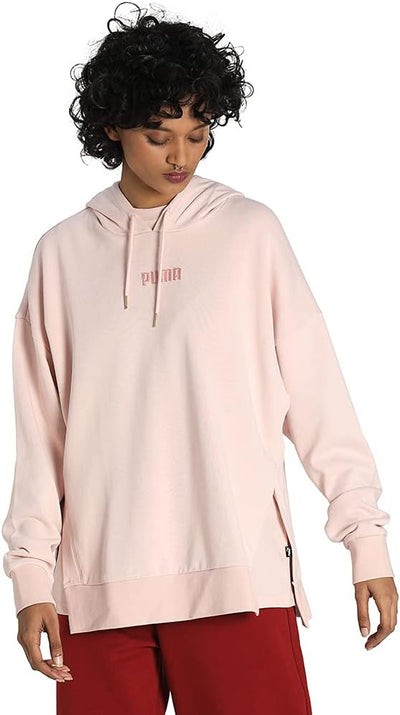 PUMA Damen Her Hoodie Tr Kapuzenpullover S-L Lotus, S-L Lotus