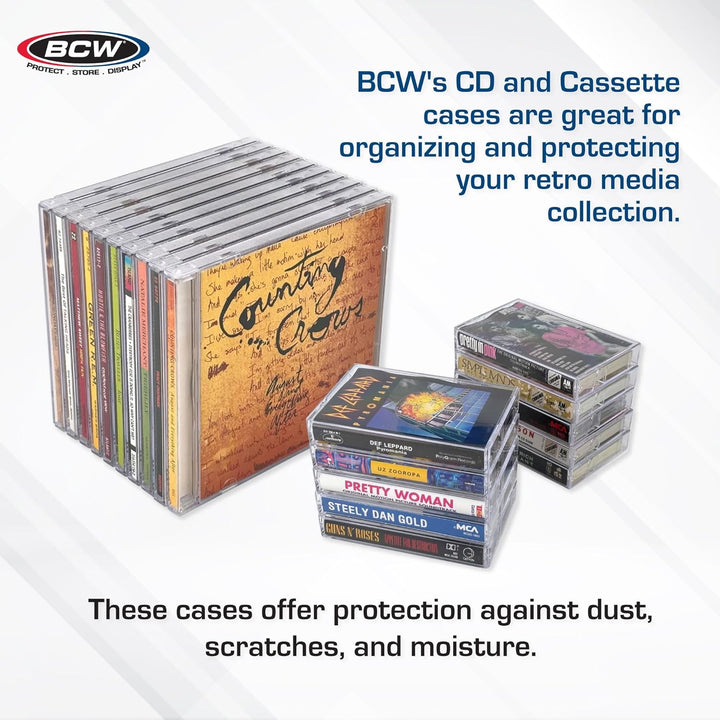 CD JEWEL CASES (10CT)