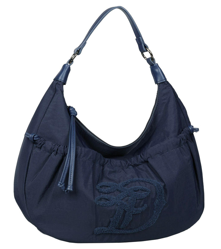 Denim TOM TAILOR WYONA Damen Schultertasche one size, 39x11.5x26.5 Dark Blue, Dark Blue