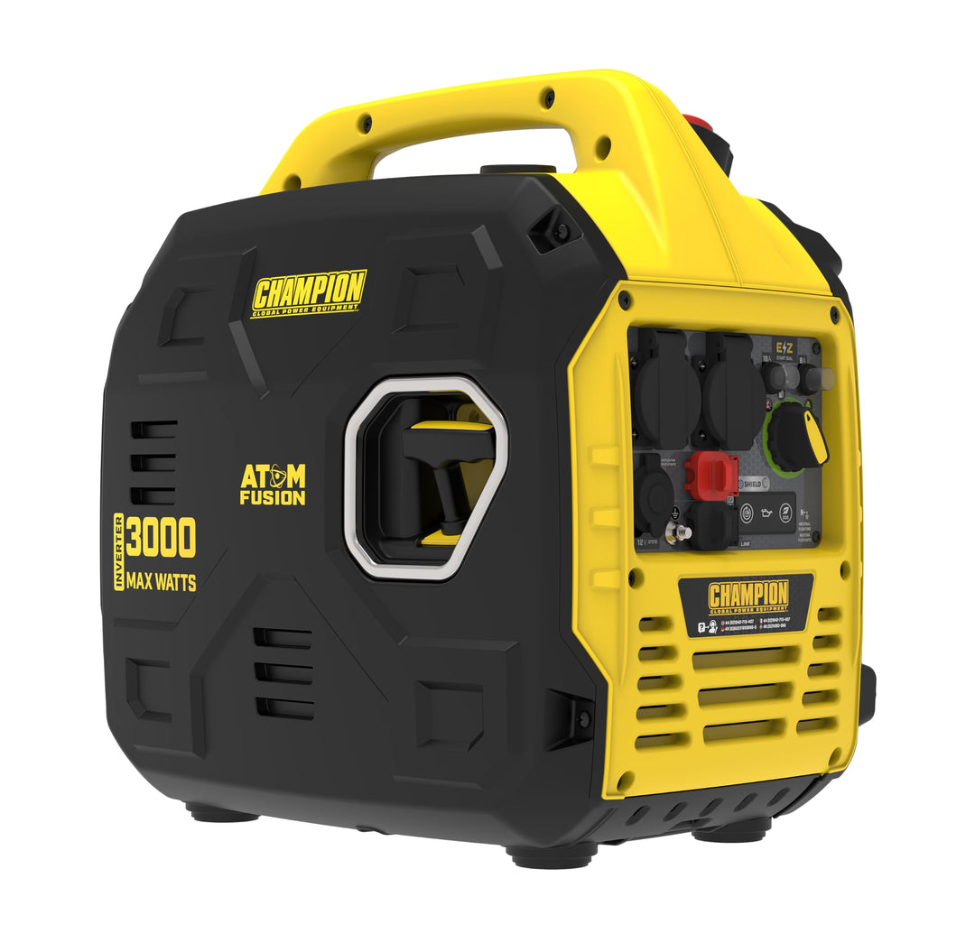 Champion Power Equipment Strominverter (max. Leistung 3000 W, tragbarer Inverter, Laufzeit bis zu 11