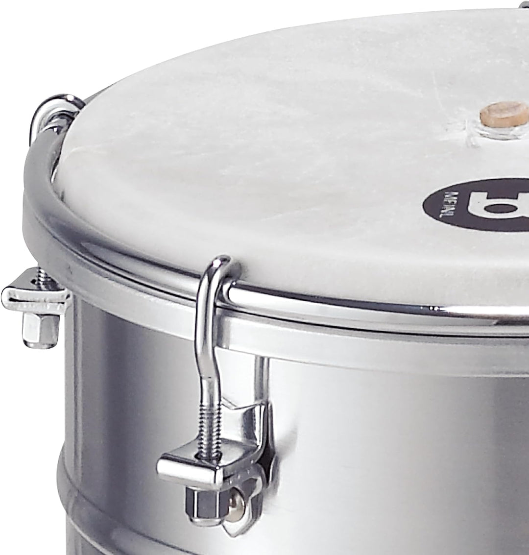 Meinl Percussion QW6 Aluminium Cuica, 15,24 cm (6 Zoll) Durchmesser, silber