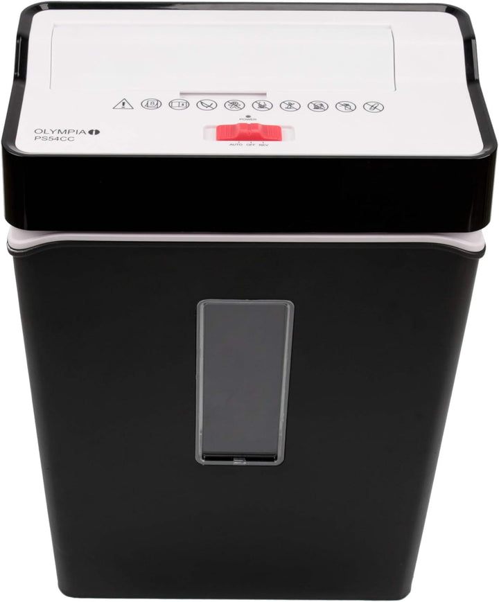 Olympia PS 54 CC Profi Aktenvernichter (mit Partikelschnitt, Sicherheitsstufe P4, Kreditkarte, 8 Blä