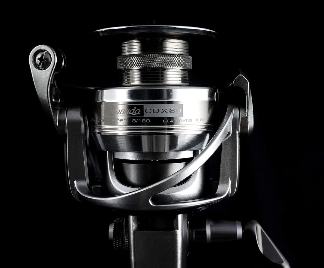 Okuma Coronado CDX Leichte Köderspule, Salzwasser Cdx-60, 206 m (225 Yards), 9 kg, 4.4:1, Cdx-60, 20