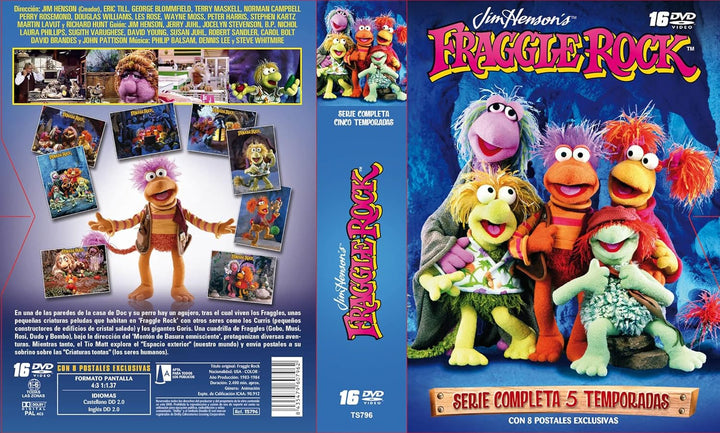 Fraggle rock serie com.(16dvd) - DVD