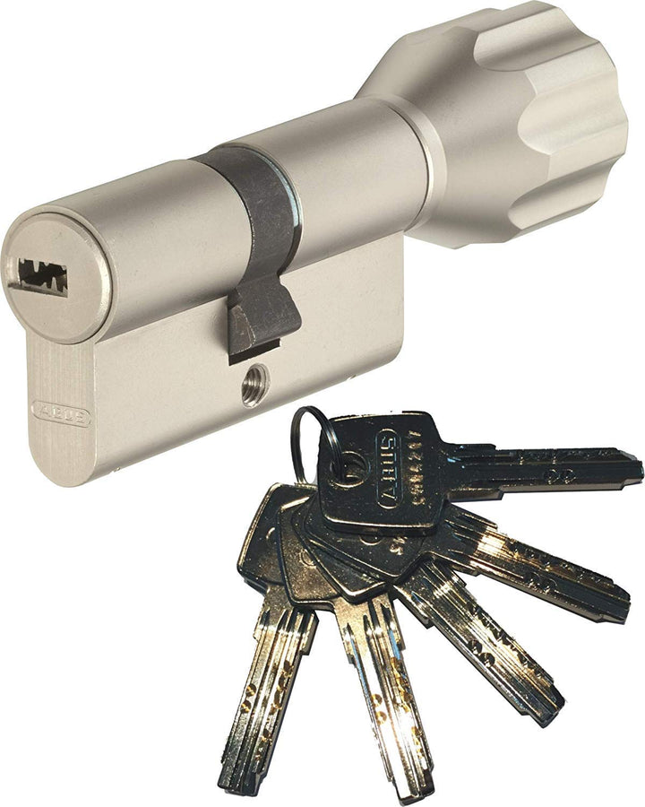 ABUS EC550 Profil-Knaufzylinder Länge Z60/K30mm mit 5 Schlüssel